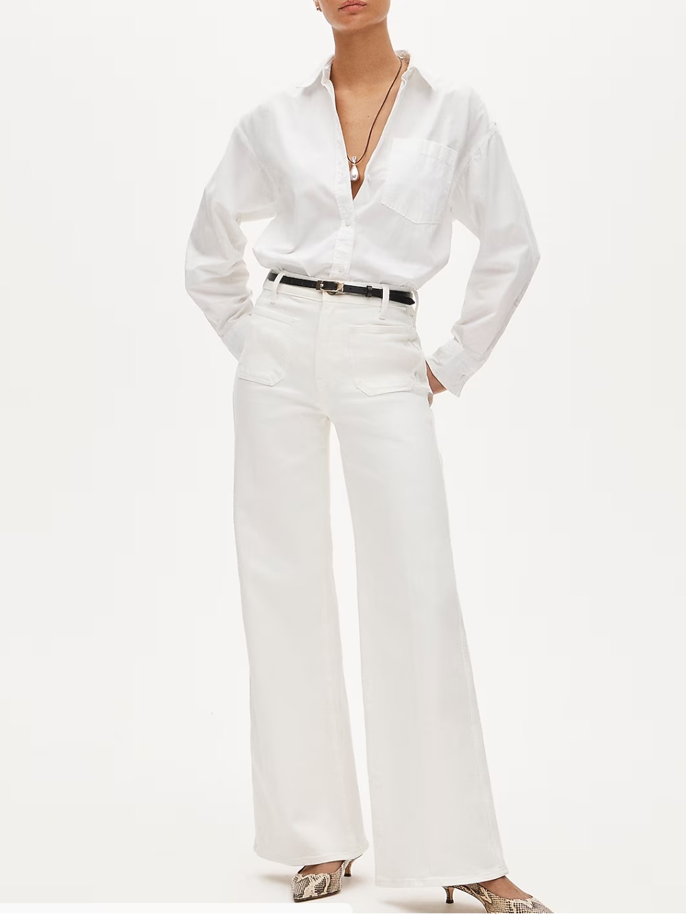 J.Crew Denim Trouser High rise Semi Stretch